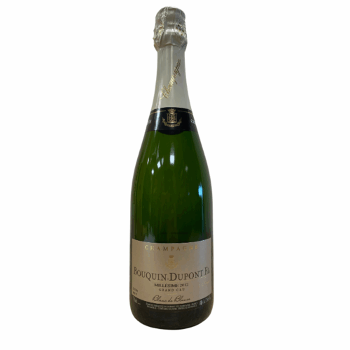 Champagne BdB Extra Brut Millesime 2012 – Bouquin Dupont Fils