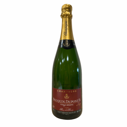 Champagne Extra Brut Vielle Reserve Blanc De Blancs S.A. – Bouquin Dupont Fils